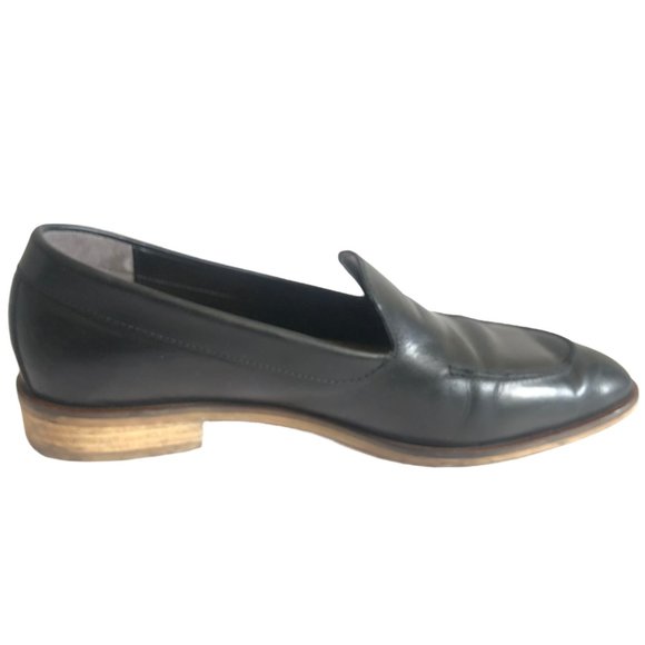 EVERLANE BLACK LEATHER MODERN LOAFERS SIZE 8.5 - Picture 3 of 8